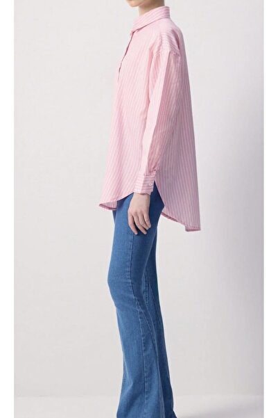 ZARİNA ÇİZGİLİ GÖMLEK