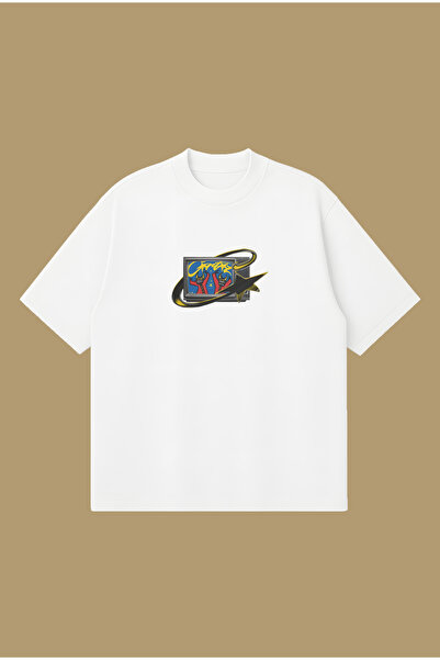 PURE POWER Tricou CorteizTV Boxy Fit supradimensionat unisex tricou – cu impr...