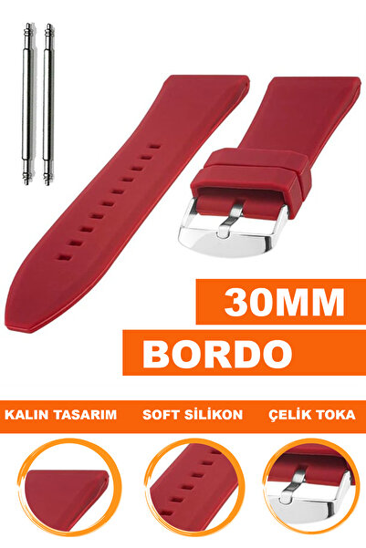 COBRA حزام ساعة من السيليكون متوافق مع ساعة مقاس 30 مم A3630MM