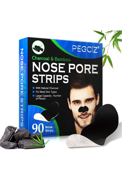 OEM Nasal patches with activated bamboo charcoal and witch hazel extract | 90 pcs | PEGCiZ®