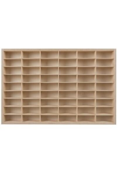 KESNUP Cutie de depozitare auto cu 54 compartimente, crem