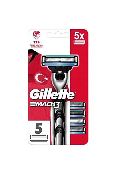 Gillette Mach3 Turbo Shaver 5 Ανταλλακτικό Εθνική Ομάδα