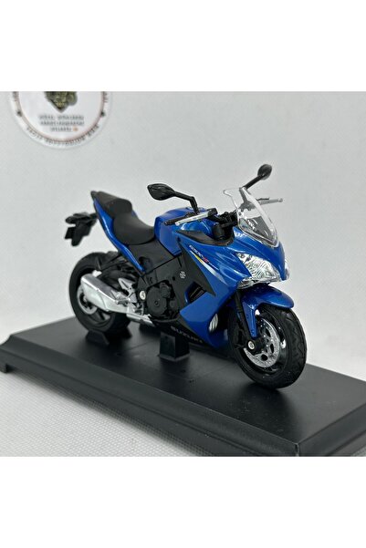 MotoGarage 2017 Suzuki GSX-S1000F 1:18 Ölçek Diecast Motosiklet Model – Lisanslı Metal Maket Oyuncak & Biblo