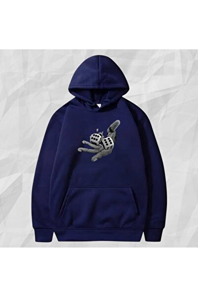 tkn your style Φούτερ με κουκούλα Unisex Trend Oversize με γραφικό σχέδιο εκτ...