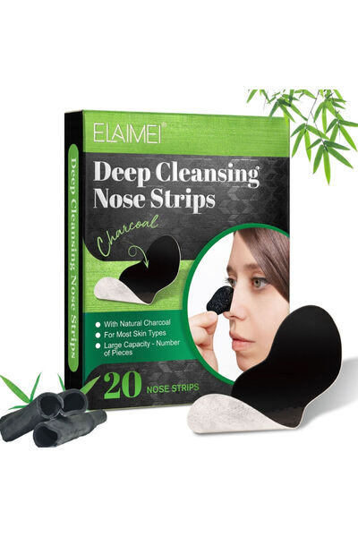 ELAIMEI Nasal mask for removing blackheads, Set of 20 cleansing and moisturizing patches
