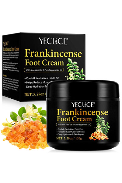 OEM Cremă cu tămâie pentru picioare și corp | Hidratare profundă 72H pentru piele uscată | YECUCE®