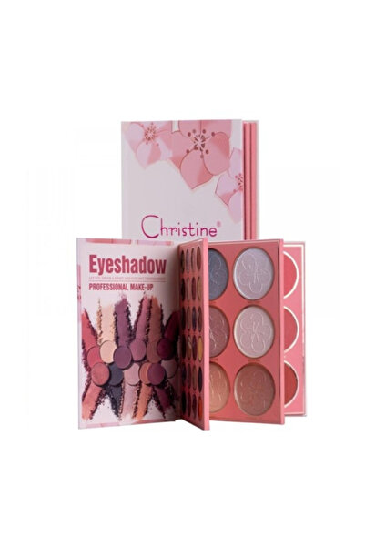 Christine كرستين باليت ظلال العيون احمر الخدود اضاءة CH-K2308