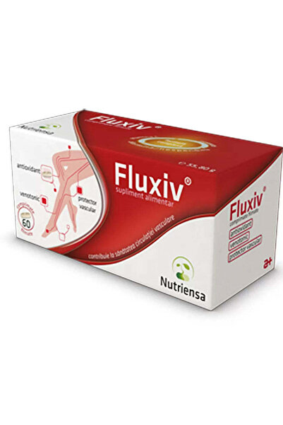 Antibiotice Fluxiv, 60 Comprimate Filmate,