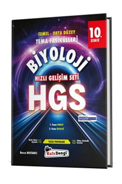 Kafa Dengi Yayınları KAFADENGİ HGS BİYOLOJİ FASİKÜLLERİ 10.SINIF