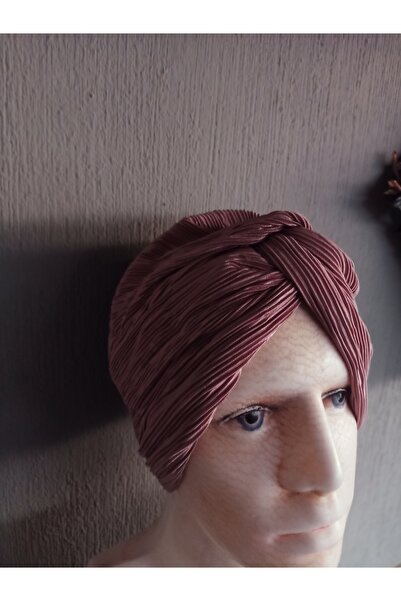 BUTİK AYVİTRİN Women's Hijab Pleated Knot Bonnet