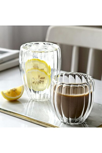 KESNUP Iced coffee glass, 350 ml, Transparent