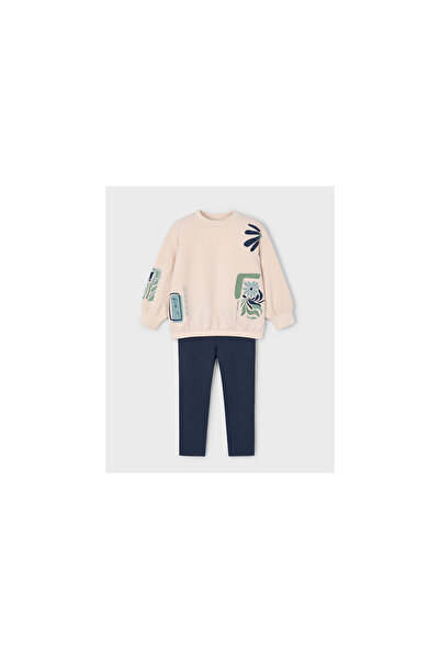 MAYORAL Girl's Leggings Set Sweatshirt