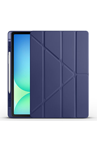 Ummeslem غطاء حماية للتابلت متوافق مع جهاز Galaxy Tab S10 FE Plus، قابل للطي ...