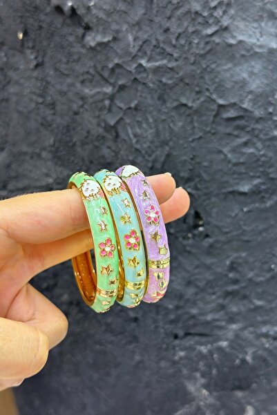 cicekartstudio Kedili 2-12Y Çocuk Bileklik – Çelik, Mineli, Kararmaz, Renk Se...