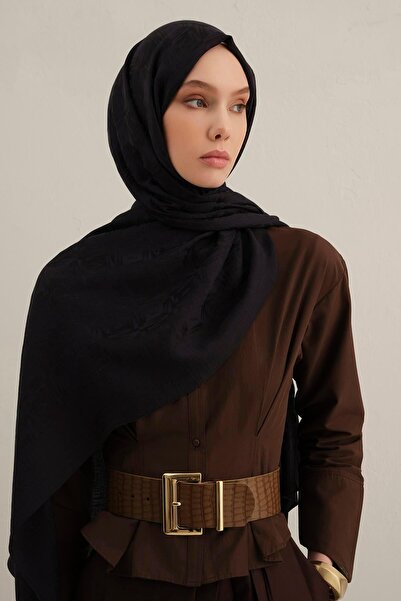 Armine Lyocell Naia Kare Monogram Şal