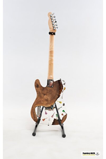PUANDORG CUSTOM Elektro Gitar EPOKSİ & YILLANMIŞ AĞAÇ Kişiye Özel