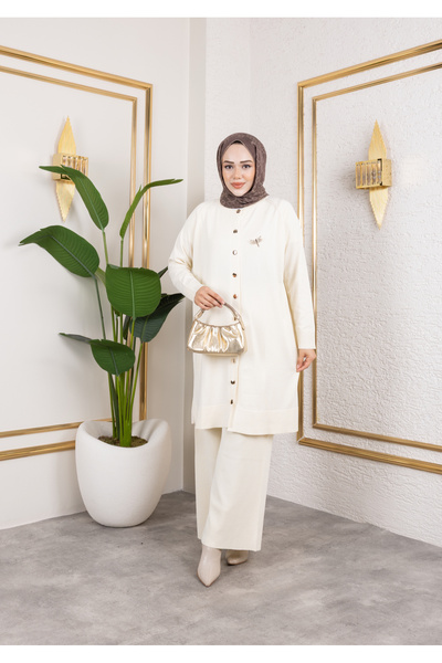 Elif Artar Ebrar triko takımı