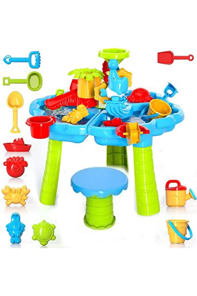 Rovo Masuta de joaca J9125 pentru apa si nisip, accesorii incluse