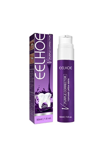 EELHOE ايلهو معجون الاسنان الارجواني مصحح ومبيض