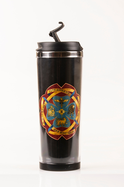 MUKKO HOME كوب هاري بوتر المزخرف من الفولاذ - 360 مل |   غطاء مانع للتسرب، وع...