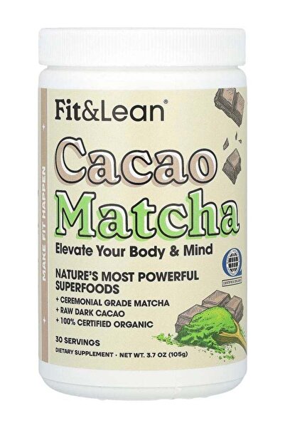Fit & Lean كاكاو ماتشا 3.7 أونصة (105 جم)