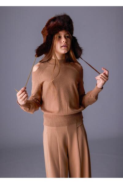 MAYORAL Kız Çocuk Kazak Kahverengi