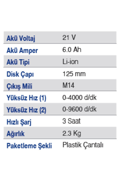 EXEN EN 456 ATS Kömürsüz Şarjlı Avuç Taşlama
