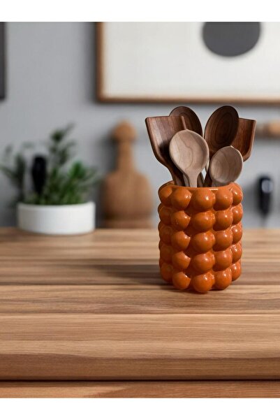 Porselian Bubble Concrete Decorative Vase |   Pampas & Bubble Design