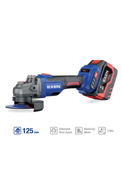 EXEN EN 456 ATS Kömürsüz Şarjlı Avuç Taşlama