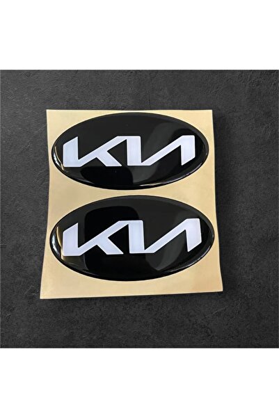 emrgarage Kia Ceed, Rio, Cerato, Picanto Uyumlu 117 X 58 MM Yeni Yazı Amblem ...