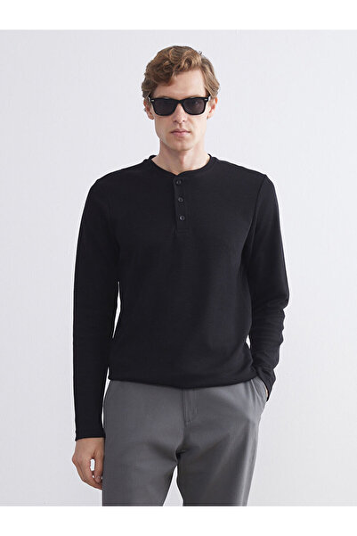 LC Waikiki Quality Parts from Çelebi Store |   Crew Neck Long Sleeve Men's Pajama Top