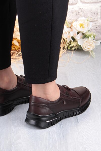 Pepita Z006 Comfort Soft Flexible Rubber Non-Slip Sole Genuine Leather Women's Shoes