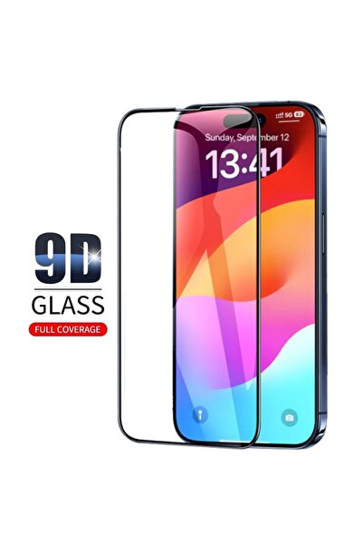 HANPORIUM iPhone 14 Pro Max Screen Protector 9D Shatterproof Glass Extra Impa...