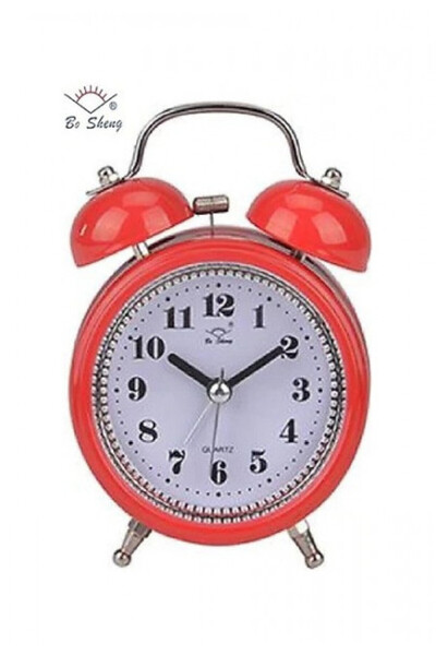 Poro Online Table Clock with Metal Bells 2832