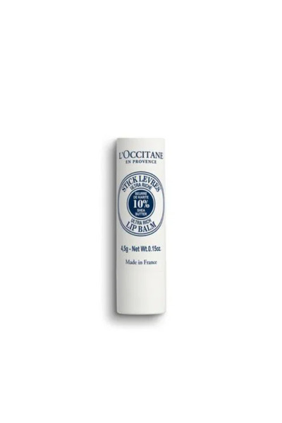 L'Occitane Shea Butter Lip Balm Stick - Dudak Kremi, Besleyici, Kuru ve Hassas Dudaklar İçin, 4,5g