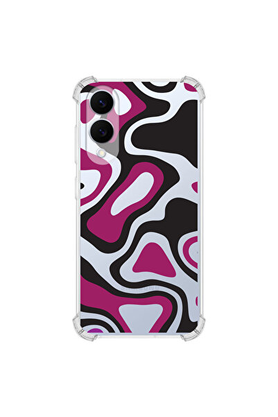 PrintiFy حافظة مضادة للصدمات بنمط ملون متوافقة مع هاتف سامسونج جالاكسي S25 إيدج