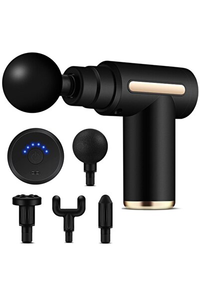 KESNUP Πιστόλι μασάζ τύπου 4 κεφαλών 6 ταχυτήτων