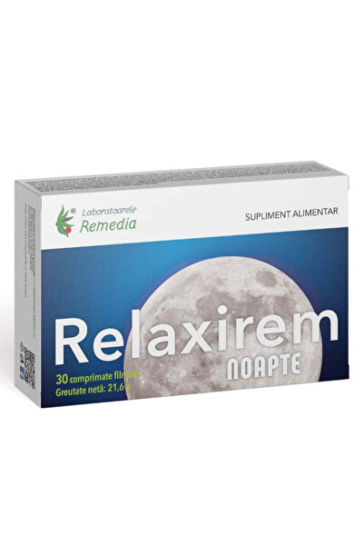 Remedia Relaxirem Noapte, 30 Comprimate, Laboratoarele