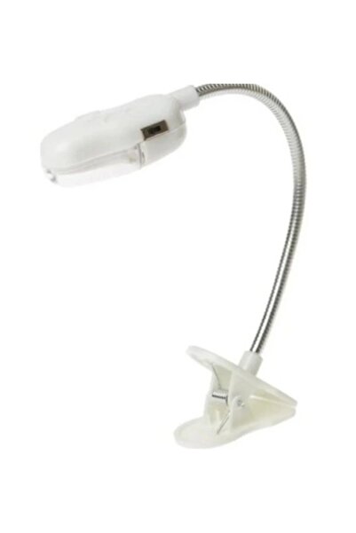 Genel Markalar Kitap Okuma Lambası 2 LED’li – 1 Fonksiyonlu, Oynar Gövdeli, 3...