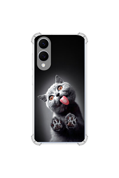 PrintiFy حافظة مضادة للصدمات بتصميم Cat 2 متوافقة مع هاتف Samsung Galaxy S25 ...