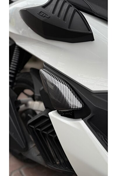 İ.S.K.STORE Pcx yolcu basamak üstü karbon desen sag sol koruma kapak 2021-2024