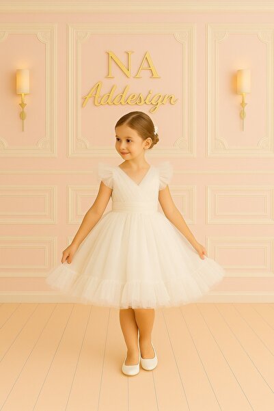 NA ADDESIGN Princess Fairytale Tulle Dress, Custom Design Puffy Tulle Dress - 6 Colors