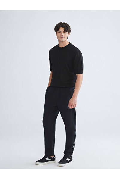 LC Waikiki Black Comfortable Fit Men's Trousers