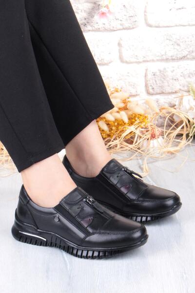 Pepita Z006 Comfort Soft Flexible Rubber Non-Slip Sole Genuine Leather Women's Shoes