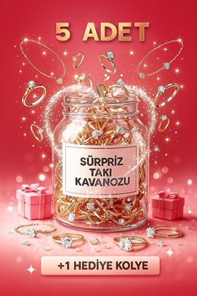 Zümrüt Toystore Jewelry Jar Surprise (Necklace, Ring, Bracelet Etc.) Jewelry ...