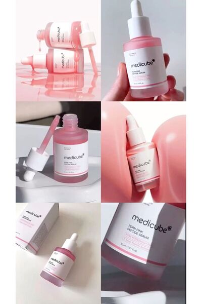 medicbe سيروم ميدي كيوب بي دي آر إن الببتيد الوردي - 30 مل