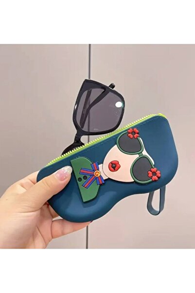 STEELVA Soft Silicone Women's Glasses Case