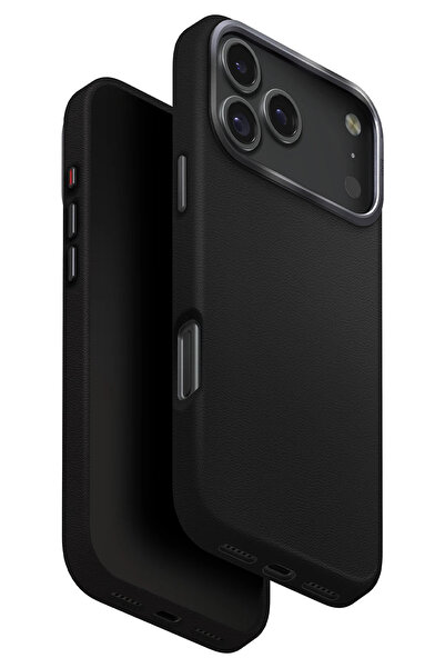 UNIQ Better By Design İphone 17 Pro Kılıf Lyden Vegan Deri Kaplama İnovatif G...