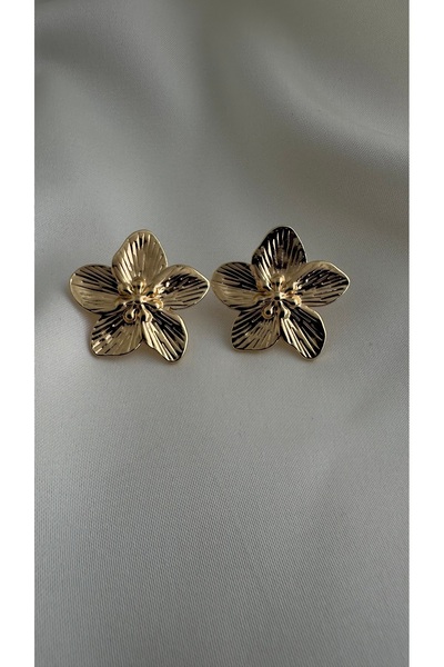 GREENSEA Women's Patterned Flower Earrings