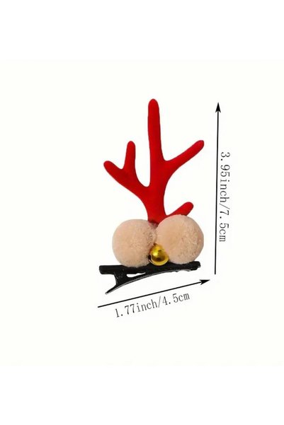 STEELVA 2 Christmas Hair Clips